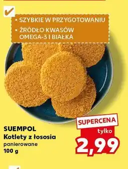 Kaufland SUEMPOL Kotlety z łososia panierowane oferta