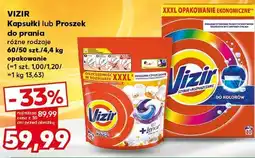Kaufland VIZIR Kapsułki lub Proszek do prania oferta