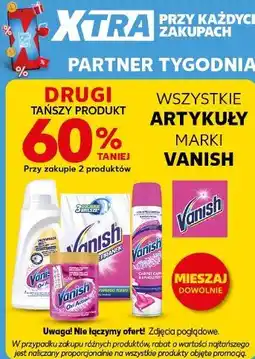 Kaufland Wszystkie artykuły marki Vanish oferta