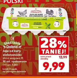 Kaufland Stąd takie dobre! Jaja od kury zielononóżki oferta