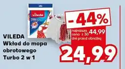 Kaufland VILEDA Wkład do mopa obrotowego Turbo 2 w 1 oferta