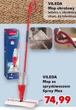 Kaufland VILEDA Mop ze spryskiwaczem Spray Max oferta