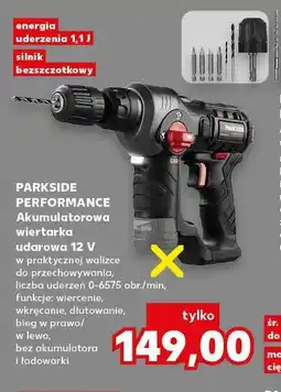 Kaufland PARKSIDE PERFORMANCE Akumulatorowa wiertarka udarowa 12 V oferta