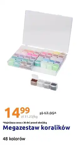 Action Megazestaw koralików 48 kolorów oferta