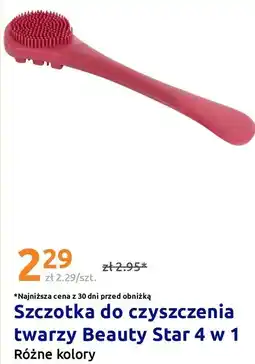 Action Szczotka do czyszczenia twarzy Beauty Star 4 w 1 oferta