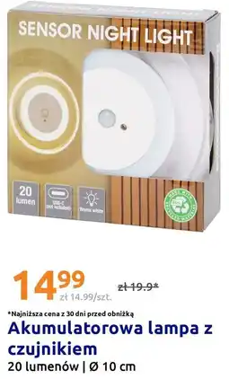 Action Akumulatorowa lampa z czujnikiem oferta
