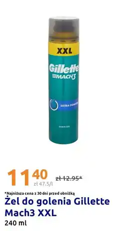Action Żel do golenia Gillette Mach3 XXL oferta