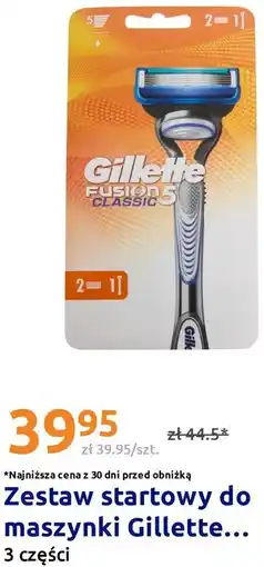Action Zestaw startowy do maszynki Gillette Fusion 5 Classic oferta