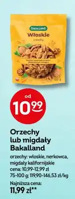 Żabka Migdały kalifornijskie Bakalland oferta