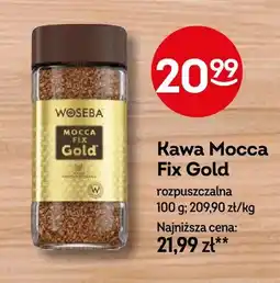 Żabka Kawa rozpuszczalna Woseba Mocca Fix Gold oferta
