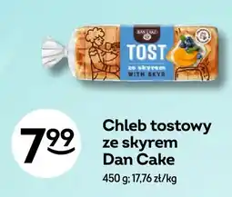 Żabka Chleb tostowy ze skyrem Dan Cake oferta