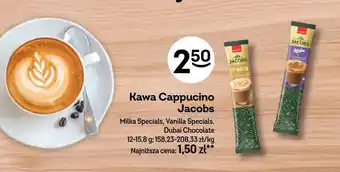 Kawa rozpuszczalna Cappuccino Jacobs Dubai Chocolate