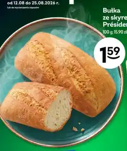 Żabka Bułka ze skyrem Président oferta