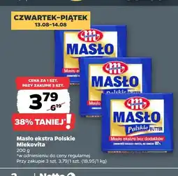 Netto Masło ekstra Polskie Mlekovita oferta