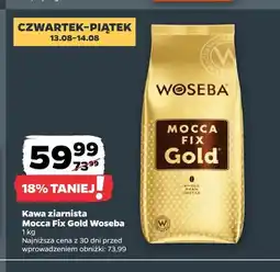 Netto Kawa ziarnista Mocca Fix Gold Woseba oferta