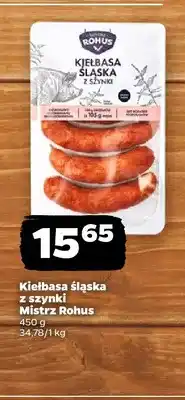 Netto Kiełbasa śląska z szynki Mistrz Rohus oferta