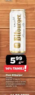 Netto Piwo Bitburger Premium Pils oferta