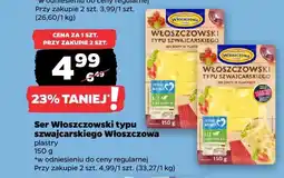 Netto Ser Włoszczowski typu szwajcarskiego Włoszczowa oferta