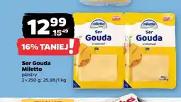 Netto Ser Gouda Miletto 2-pak oferta
