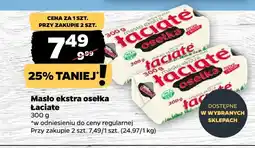 Netto Masło ekstra osełka Łaciate oferta