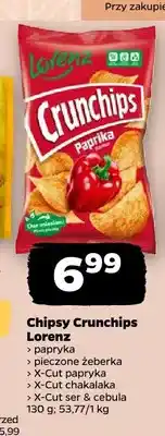 Netto Chipsy Crunchips Lorenz papryka oferta