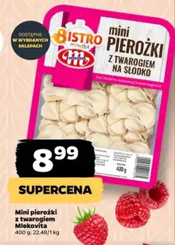 Netto Mini pierożki z twarogiem Mlekovita Bistro Minutka oferta