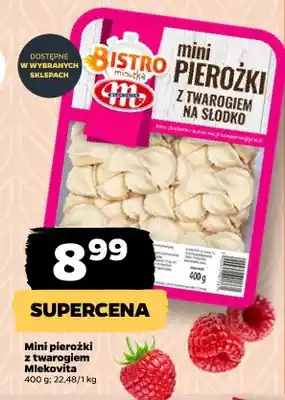 Mini pierożki z twarogiem Mlekovita Bistro Minutka