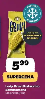 Netto Lody Gruvi Pistacchio Sammontana oferta