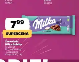 Netto Czekolada Milka Bubbly cappuccino oferta