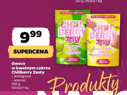Netto Owoce mrożone w kwaśnym cukrze Chillberry Zesty winogrona oferta