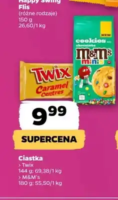 Netto Ciastka Twix Caramel Centres oferta