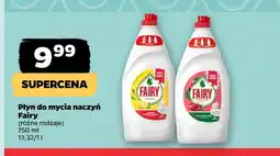 Netto Płyn do mycia naczyń Fairy cytrynowy oferta