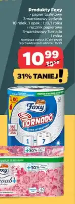 Netto Papier toaletowy 3-warstwowy Foxy Jedwab oferta