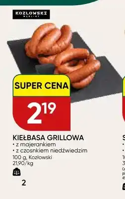Chata Polska Kiełbasa grillowa z majerankiem Kozłowski oferta