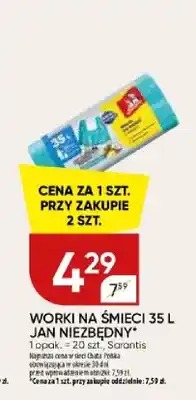 Chata Polska Worki na śmieci 35 l Jan Niezbędny oferta
