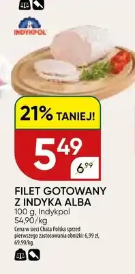 Chata Polska Filet gotowany z indyka Alba Indykpol oferta