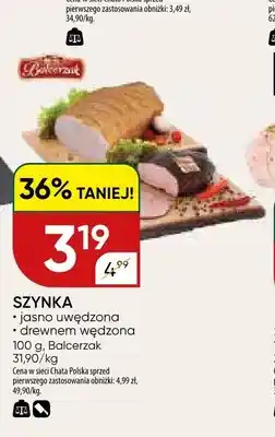 Chata Polska Szynka jasno uwędzona Balcerzak oferta