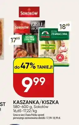 Chata Polska Kaszanka Sokołów oferta