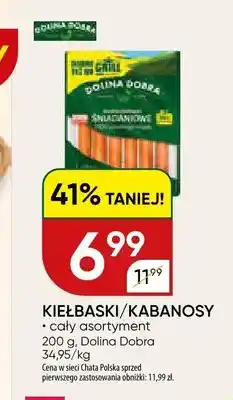 Chata Polska Kiełbaski Kabanosy Dolina Dobra oferta
