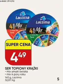 Chata Polska Ser topiony krążki Lactima mix 4 pory roku oferta