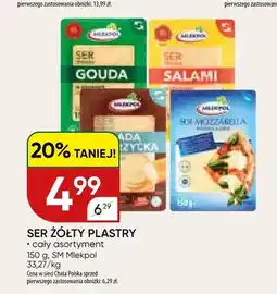 Chata Polska Ser żółty plastry Gouda SM Mlekpol oferta