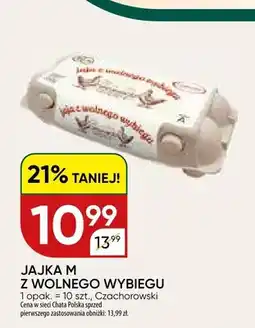 Chata Polska Jajka M z wolnego wybiegu Czachorowski oferta
