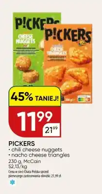 Chata Polska Przekąski serowe chili cheese nuggets Pickers oferta