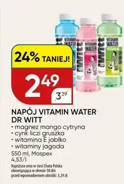 Chata Polska Napój Vitamin Water Dr Witt magnez mango cytryna oferta