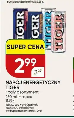 Chata Polska Napój energetyczny Tiger oferta