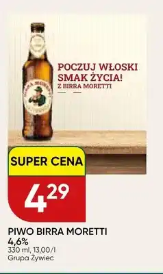 Chata Polska Piwo Birra Moretti 4,6% oferta