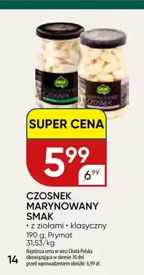 Chata Polska Czosnek marynowany Smak klasyczny oferta