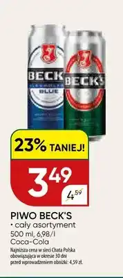 Chata Polska Piwo Beck's Original oferta