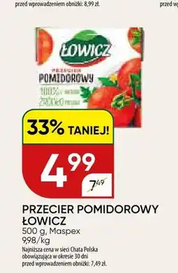 Chata Polska Przecier pomidorowy Łowicz oferta
