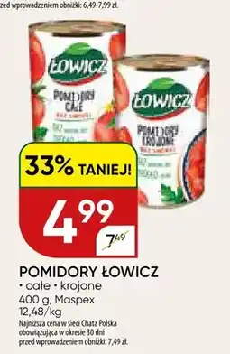 Chata Polska Pomidory całe Łowicz oferta
